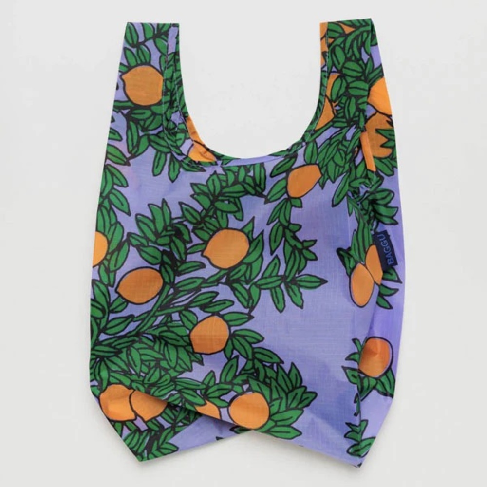 BNWT Babby Baggu Orange Print